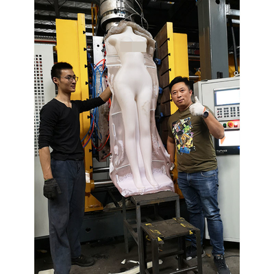 プラスチック空の男女のバストのマネキンの実物大のモデル作成機械類のブロー形成機械