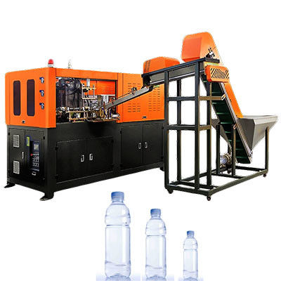 購入 2キャビティ放出ペットびんのブロー形成機械200MLプラスチック色の飲料 online manufacture