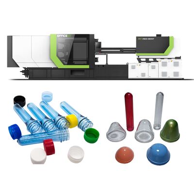 購入 PETプレフォームインジェクションモールディングマシン 1〜180rpm スクルースピード 200トンのクランプ力とエネルギー節約サーボモーター online manufacture