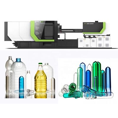 購入 セルボモータータイプ PETプレフォーム注射鋳造機 630x600mm ワイバー距離と64-72ホイットハイスピード生産 online manufacture