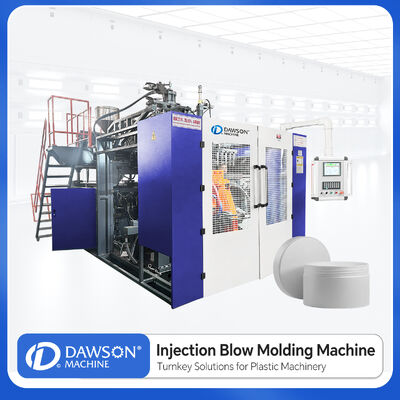 購入 広口HDPEキャニスターのための自動シングルステーション5頭エクストルーション吹塑機 online manufacture