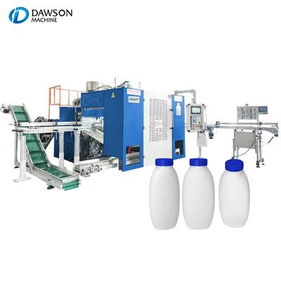 購入 540ml ダブルステーション ダブルダイヘッド エクストルーション吹塑機 ベビー粉末ボトル online manufacture