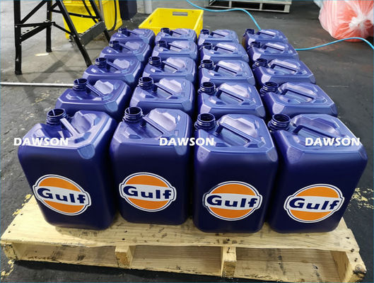 購入 10l 15l 20lのHdpeプラスチック ジェリーは容器のドラム放出の吹く型のブロー形成機械をタンクに入れことができる online manufacture