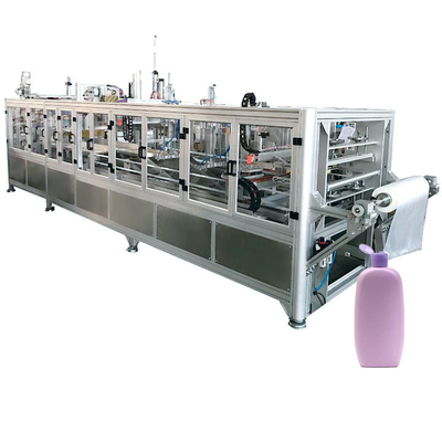 品質  HDPE Plastic Barrel Bagging Packing Machine Shampoo Bottle Full Automatic 380V 工場