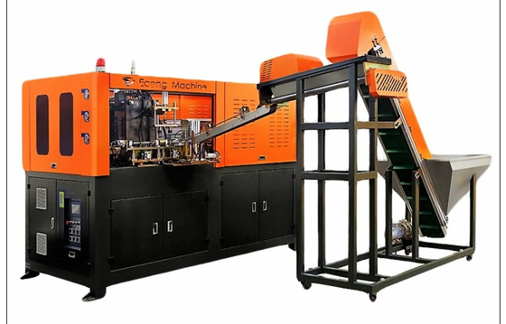 品質  4 Cavity Pet Bottle Blow Molding Machine Water Fully Automatic 工場