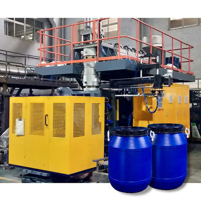 購入 プラスチック放出の自動ブロー形成機械60L開いた上のドラム作成 online manufacture