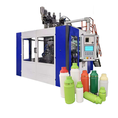 0-5L HDPEプラスチックジェリーキャンの生産のための単一ステーションエクストルーション吹塑機