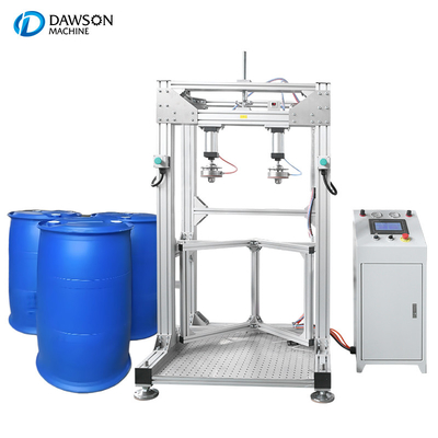 自動化学オイル 200L ドラムリークテスト 双頭 HDPE ジェリーカンリーク検出テストマシン