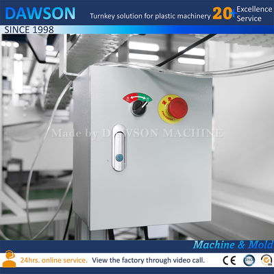 自動二連ステーション二頭式日用化学洗濯洗剤クリアボトル押出ブロー成形機
