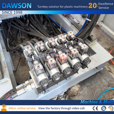 TEEE/PE/PP/TPV 車用入気管管管管管 生産ライン サーボモーター付きプラスチック製造機械