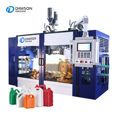 85mmスクリュー径 110kNクランプ力 プラスチックHDPE洗濯洗剤ボトル製造 押出ブロー成形機