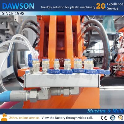 時速 130 kg 出力 エクストルーション吹塑機 HDPE 5L ジェリーカン 高速プラスチック製造用