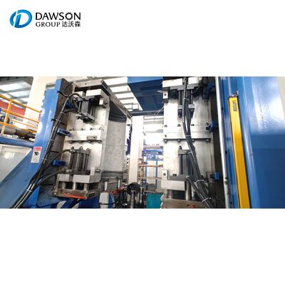 蓄積機型 ダイヘッド 自動 IBC タンク製造機械 88kw スクリュー加熱力を持つ IBC バレル吹造機