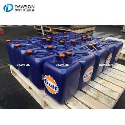 20L 25L Plastic Lubricant Oil Bottle Drum Blow Molding Machine Featuring Chinese and English Operation Panel 4.4 3.4 3.6