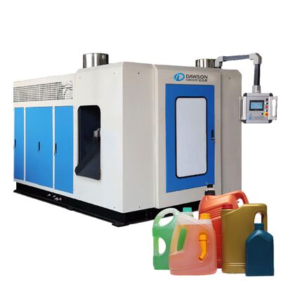 75 kg per hour output blow molding machine single station or double station for manufacturing 2L 5L HDPE lubricant bottles