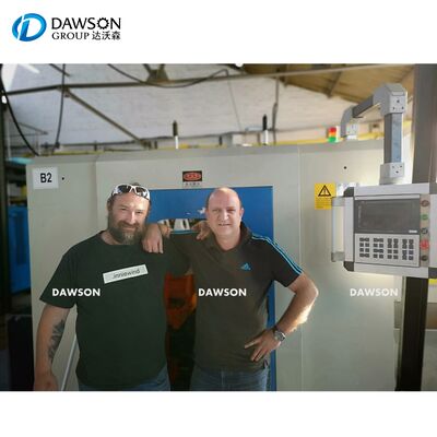 時給出力75kg 2L 5L HDPE潤滑剤ボトル製造のためのシングルステーションまたはダブルステーションの吹塑機