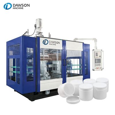 6.5T Wide-mouth HDPE Jar Extrusion Blow Molding Machine with 90mm Screw Diameter