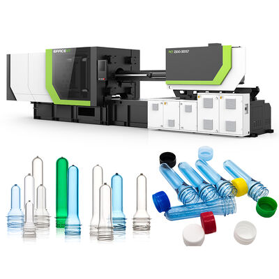 高生産性のための543g/sの可塑化容量を持つ水平PETプレフォーム注射鋳造機