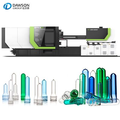 エネルギー節約 高速水平PETプレフォーム プラスチックボトル生産のための注射鋳造機