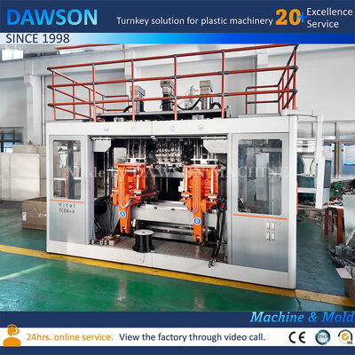 Double Station Extrusion Blow Molding Machine for 1L-3L Bottles with Siemens PLC Control