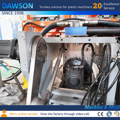 Full Automatic Extrusion Blow Molding Machine with Screw L/D Ratio 24 and Chinese English Panel for Bottle Production