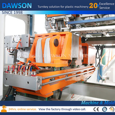 全電動 5L Hdpe洗濯洗剤ボトル ブロー・モールディング・マシン 三型頭 挤出 ブロー・モールディング・マシン