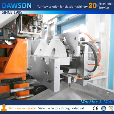 全電動のダブルステーション HDPE 3L 5L ジェリーカン 挤出吹造機