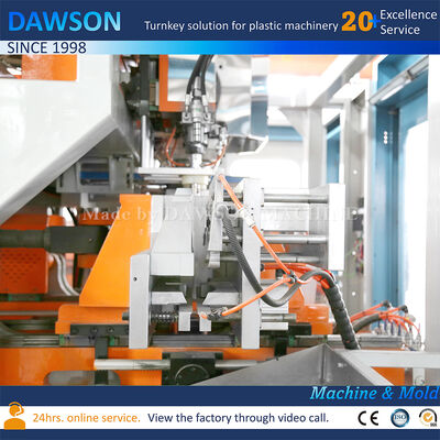 全電動のダブルステーション HDPE 3L 5L ジェリーカン 挤出吹造機