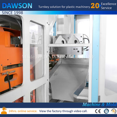 全電動のダブルステーション HDPE 3L 5L ジェリーカン 挤出吹造機