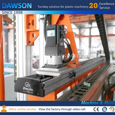 Fully Electric Double Station Blow Molding Machine for 5L HDPE Plastic Jerry Can and Laundry Detergent Bottle Production