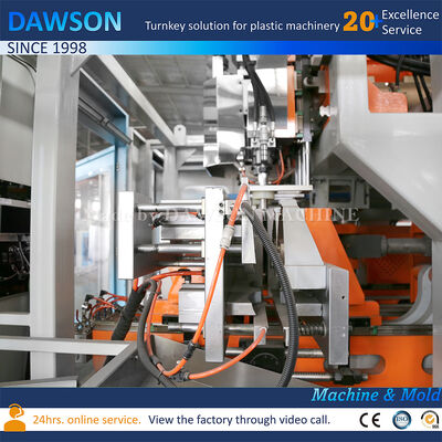 Fully Electric Double Station Blow Molding Machine for 5L HDPE Plastic Jerry Can and Laundry Detergent Bottle Production