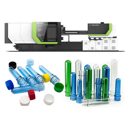 高生産性のPETプレフォーム注射鋳造機,サーボモーターと630x600mmのタイバー